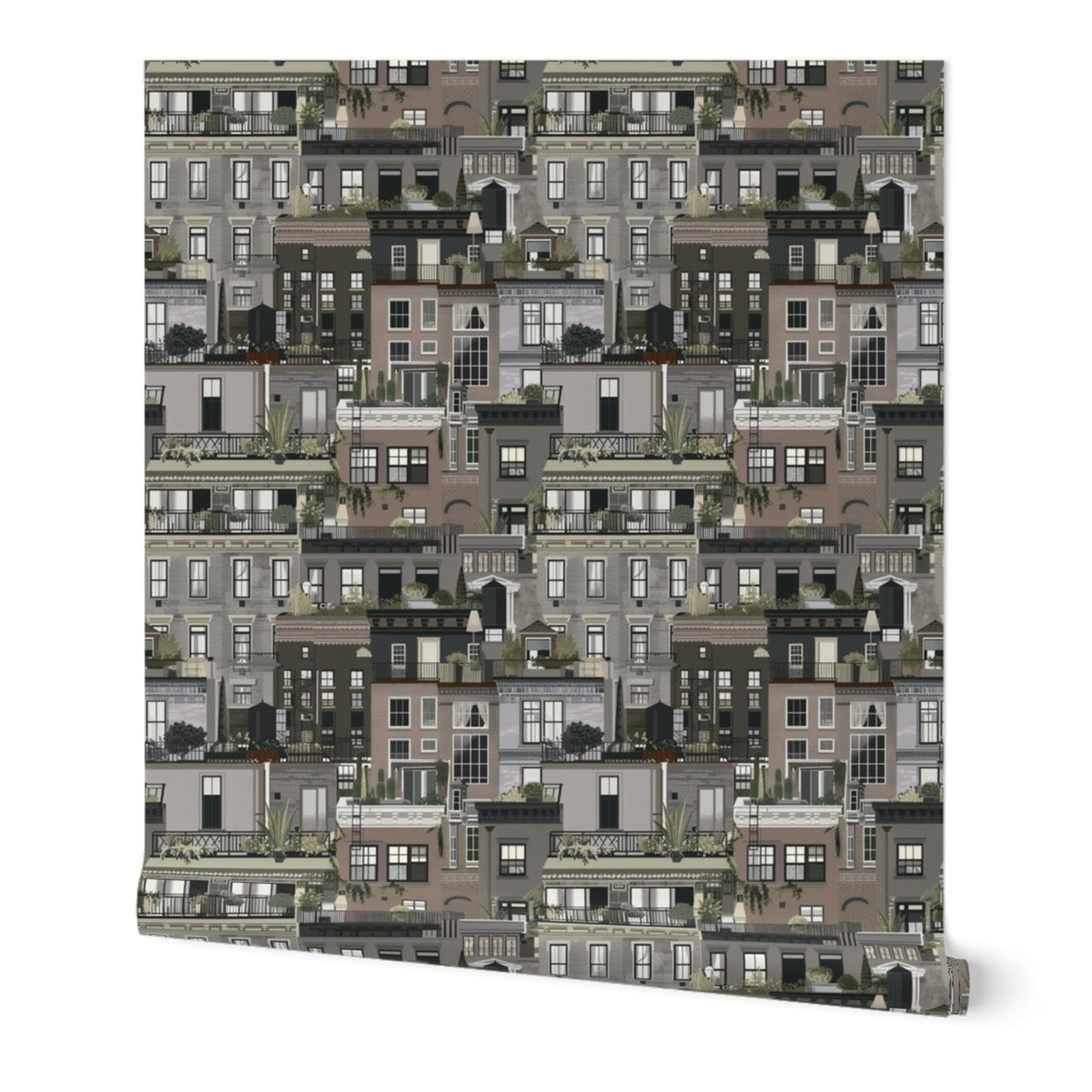 Planted Terraces - Grey — 01 Hero Roll