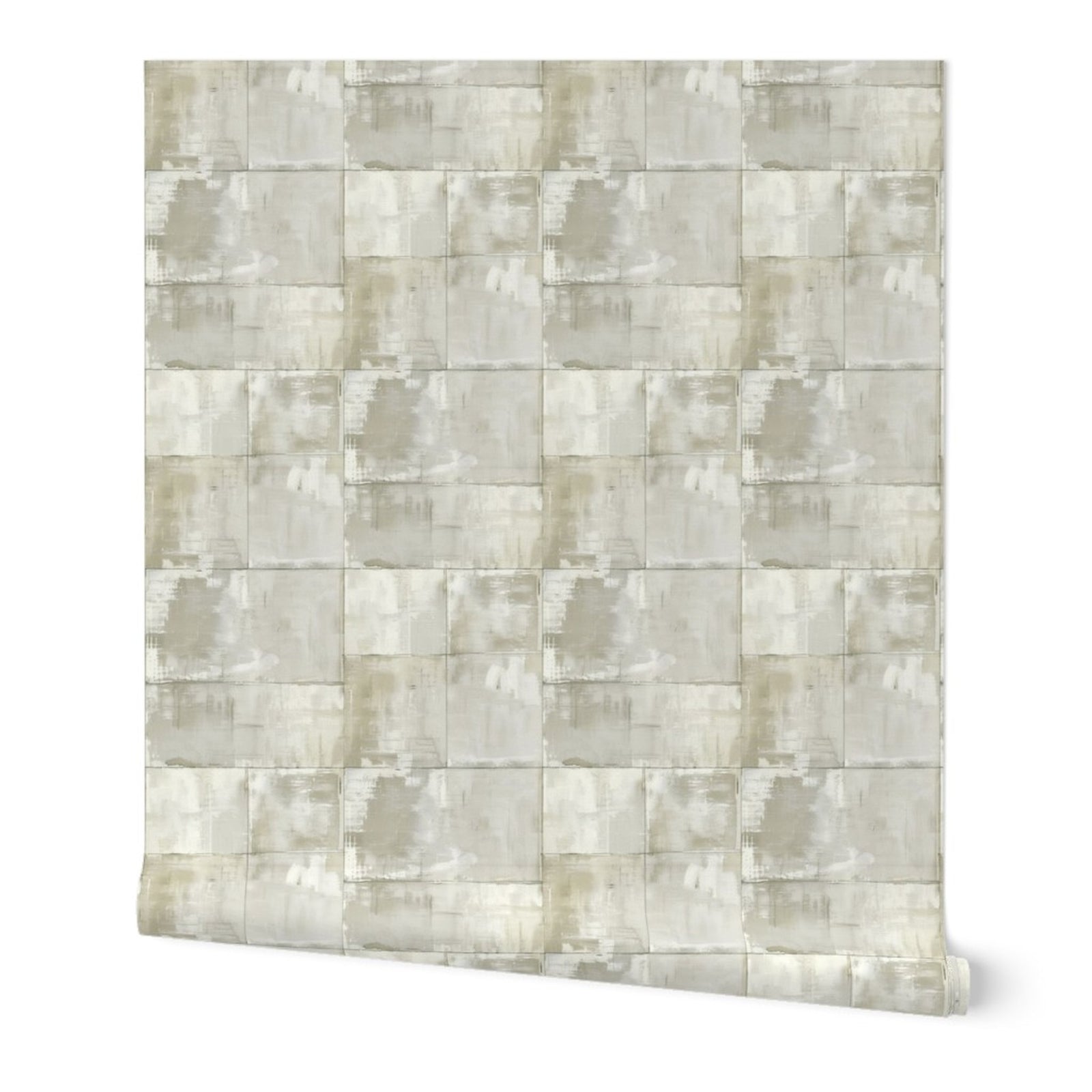 Matte Limewash Panel Grid - Natural — 01 Hero Roll