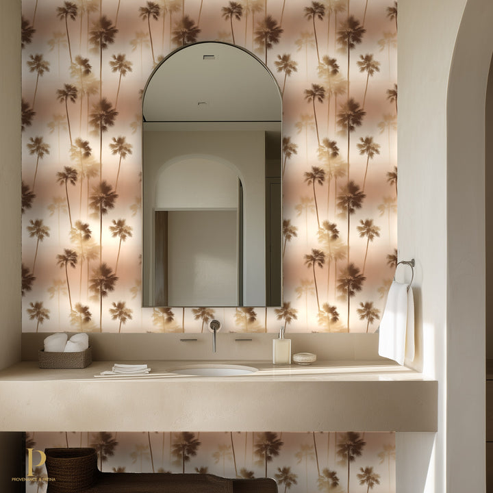 Palm Trees LA Mornings Large Scale - Golden — 02 Mockup 01