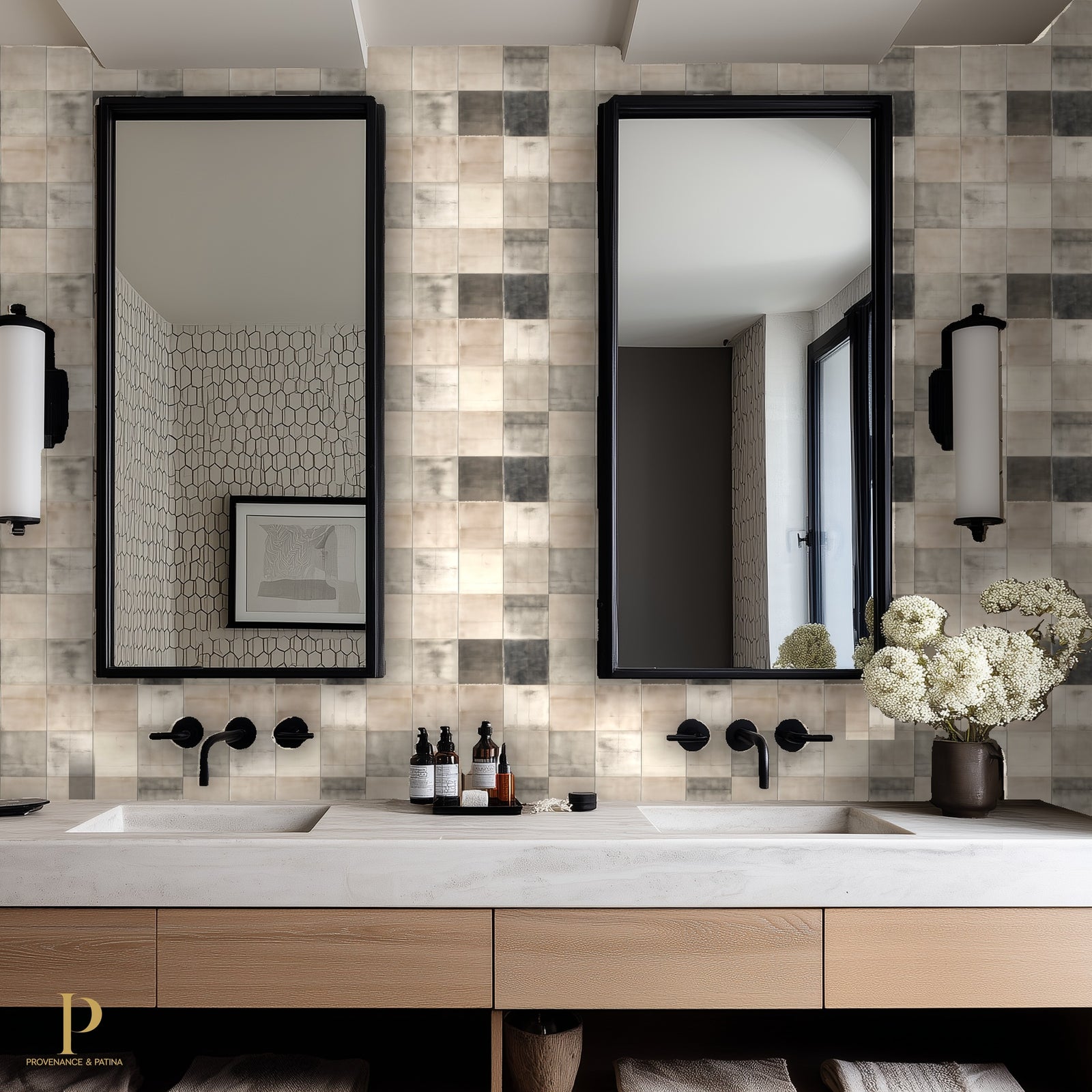 Axel Vervoordt Plaster Patina Tiles - Plaster — 03 Mockup 02