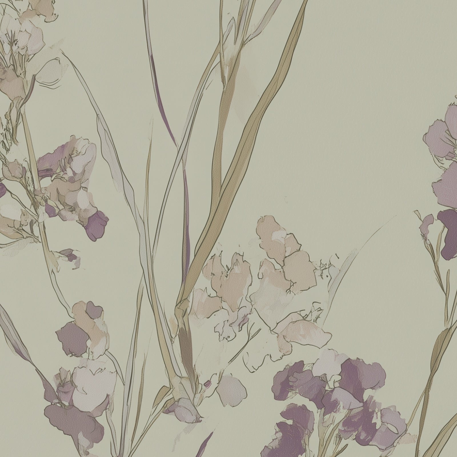 Purple Statice - Celadon — 07 Detail Macro