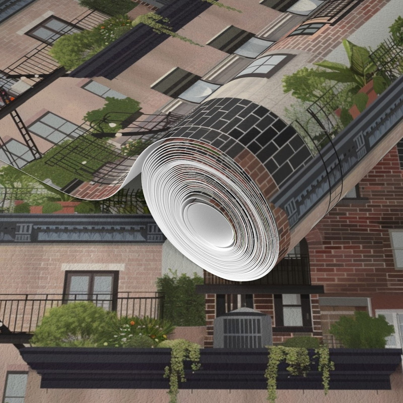 Planted Terraces - Red Brick — 10 Detail Photo