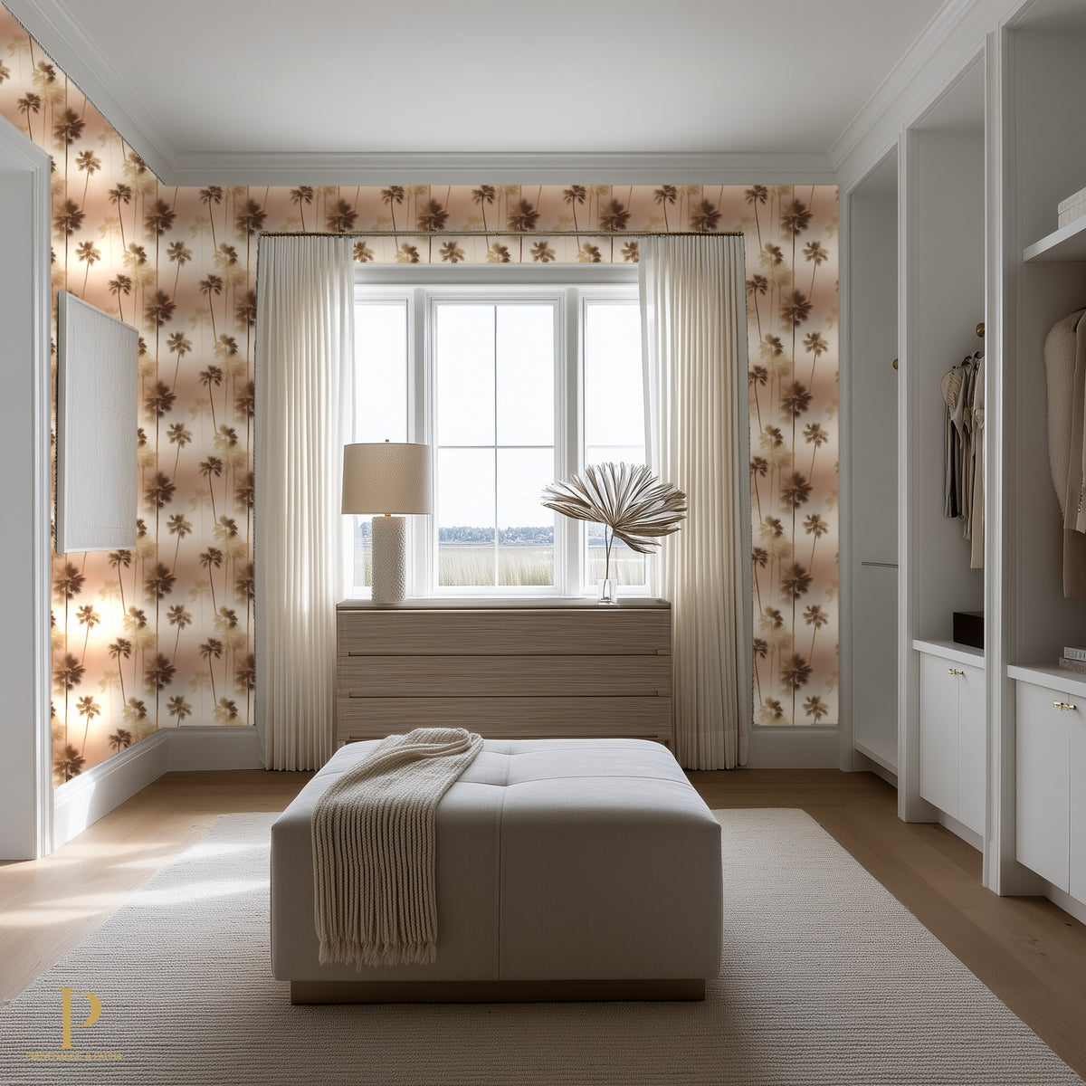Palm Trees LA Morning - Golden — 12 Mockup 11