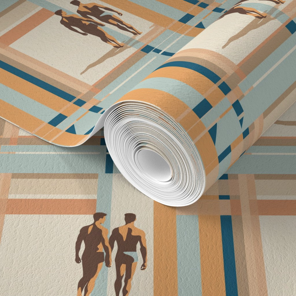 Close-up of the peel and stick vinyl option, showcasing the matte finish and crisp print detail.