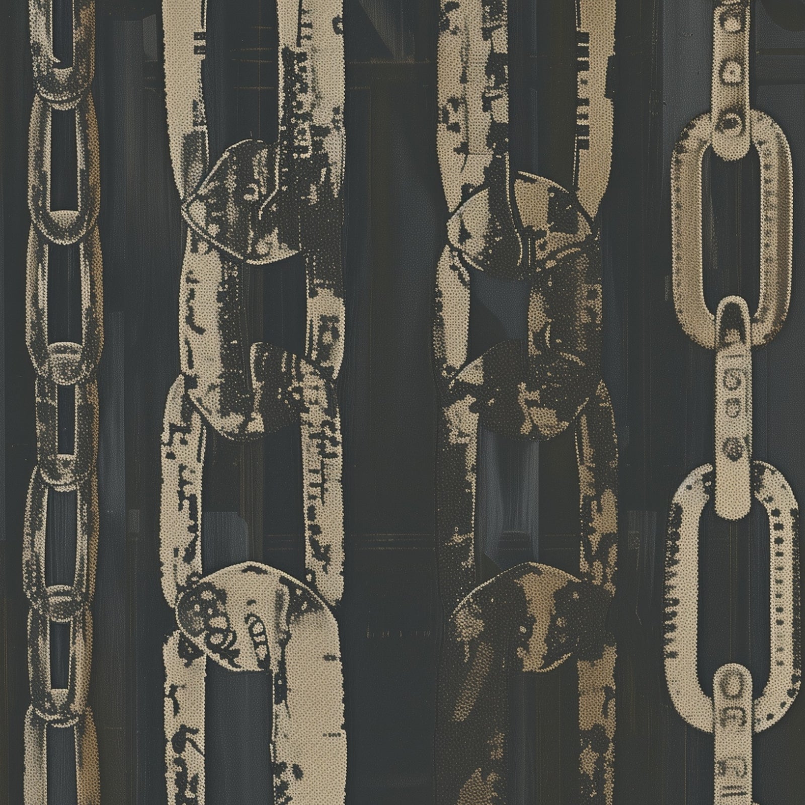 Patina Chains Patina Chains — Detail Macro