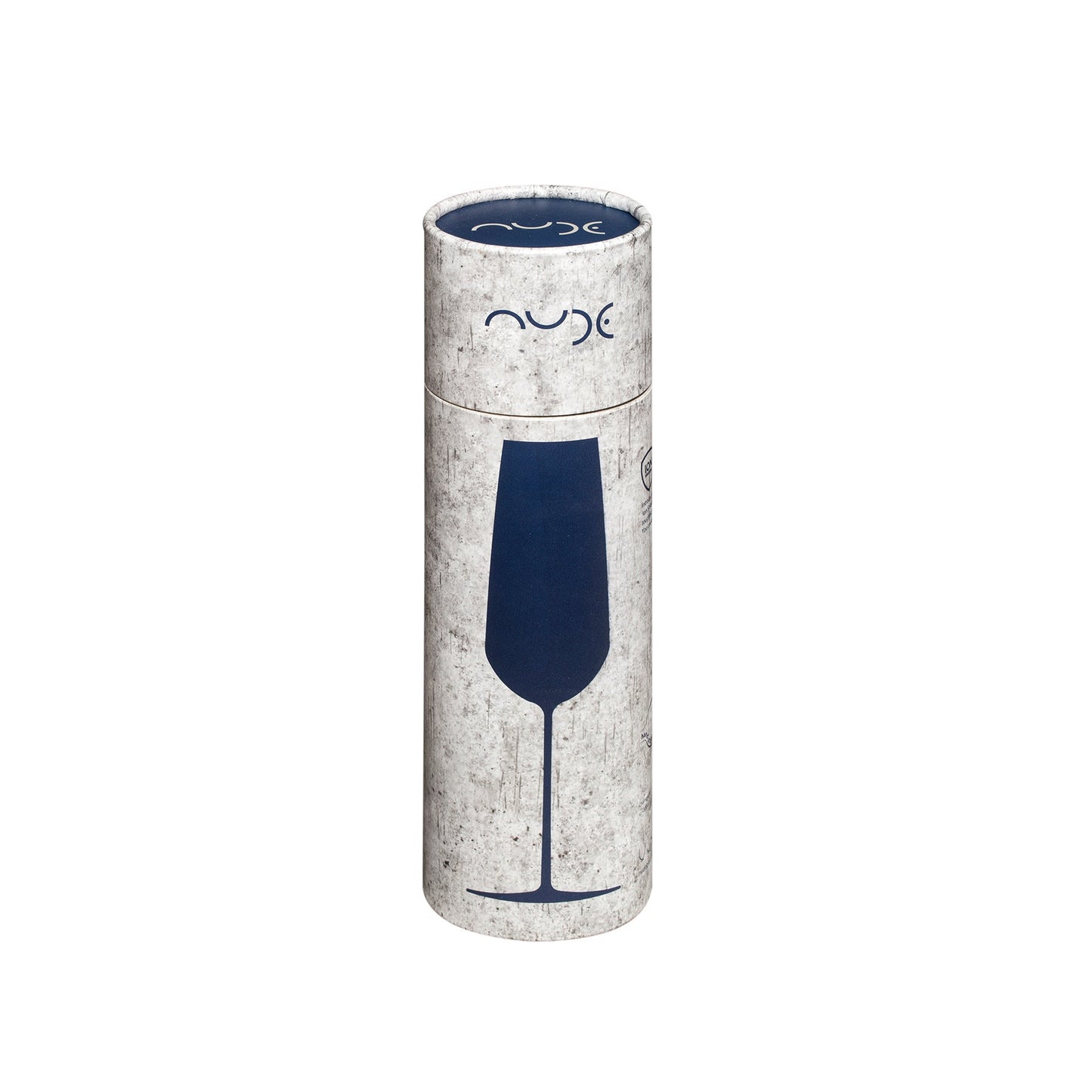 Classic silhouette of the NUDE Stem Zero designer champagne flute