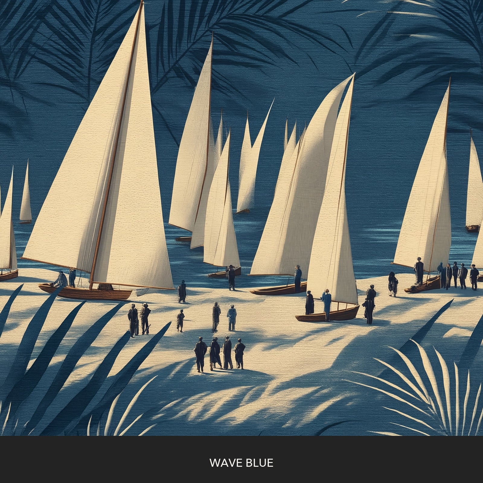 Regatta - Wave Blue — 32 Colorway Strips