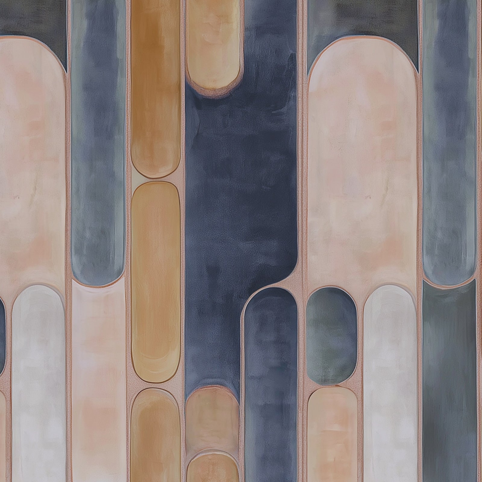 Linear Saturated Colors Navy — Detail Macro