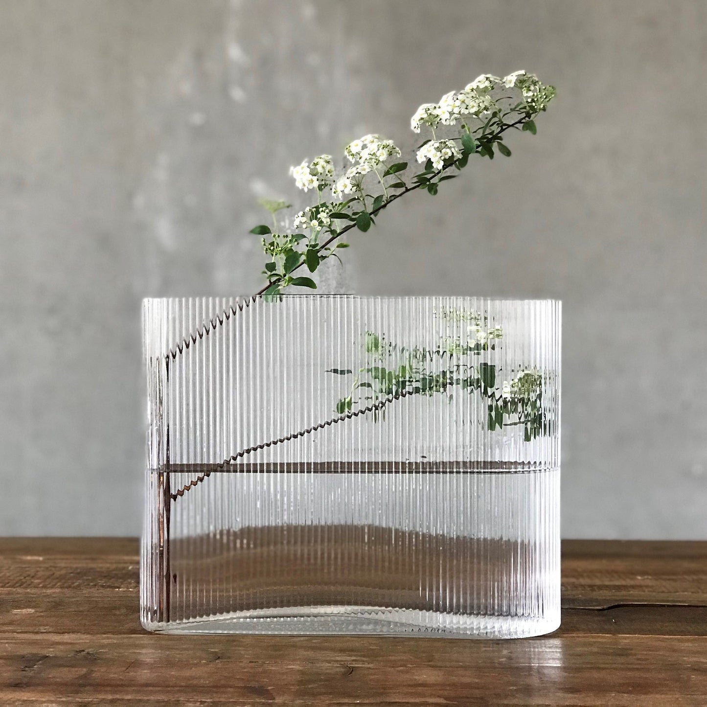 Lifestyle view of Mist Vase Wide Barware | Provenance & Patina