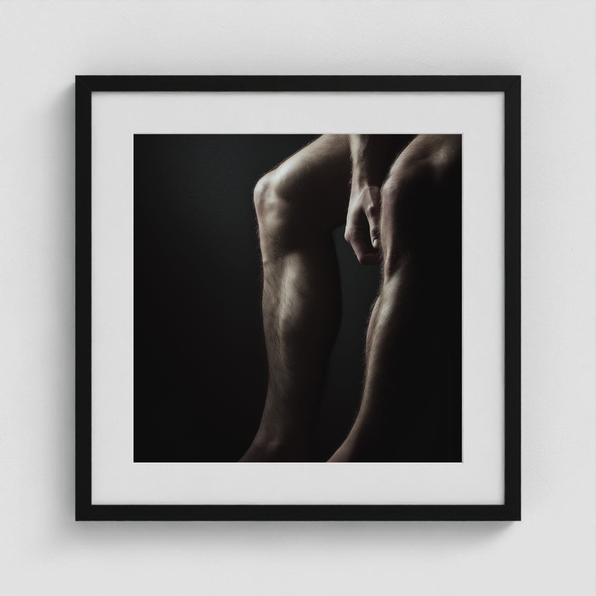 Beefy 20x20 Black Square Box Frame