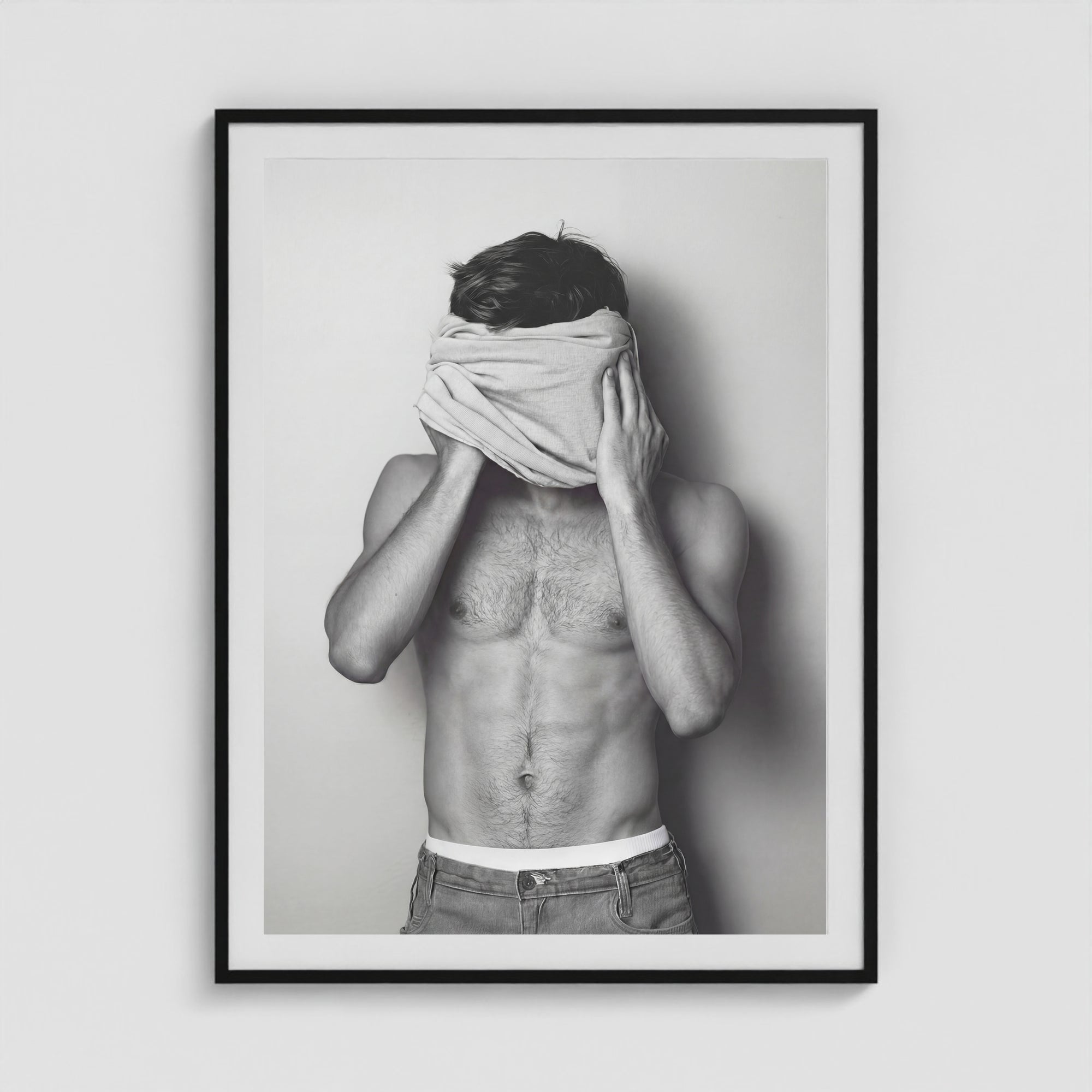 Concealed Male Portrait