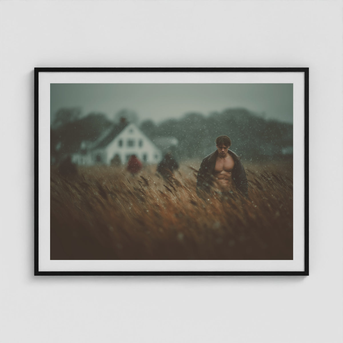 Farmhouse at Dusk