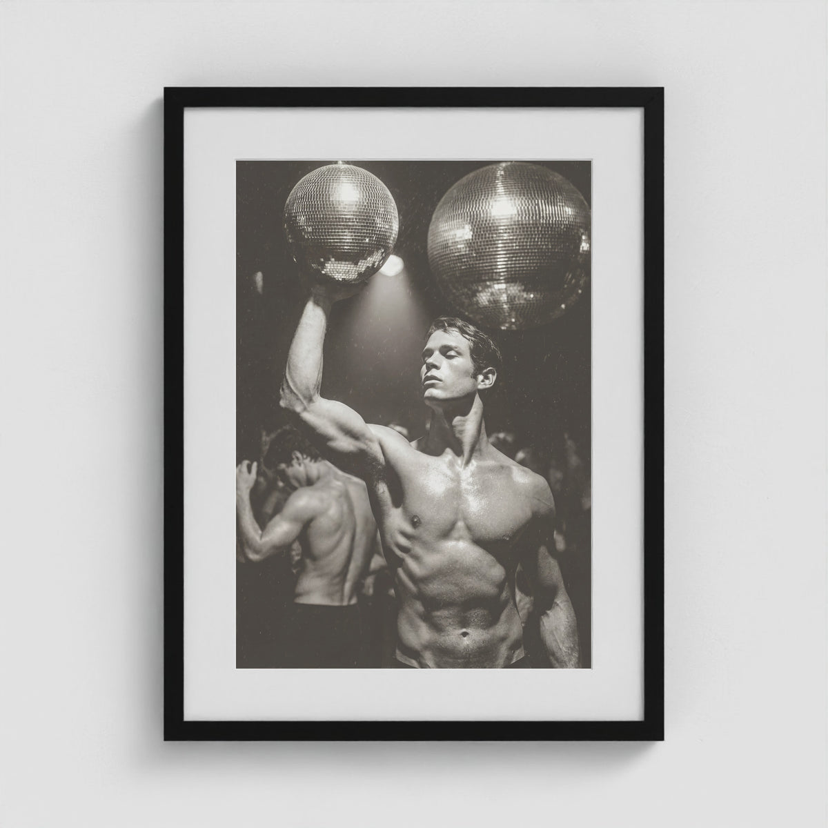 Fire Island Vintage - No. 2 18x24 Black Portrait Box Frame