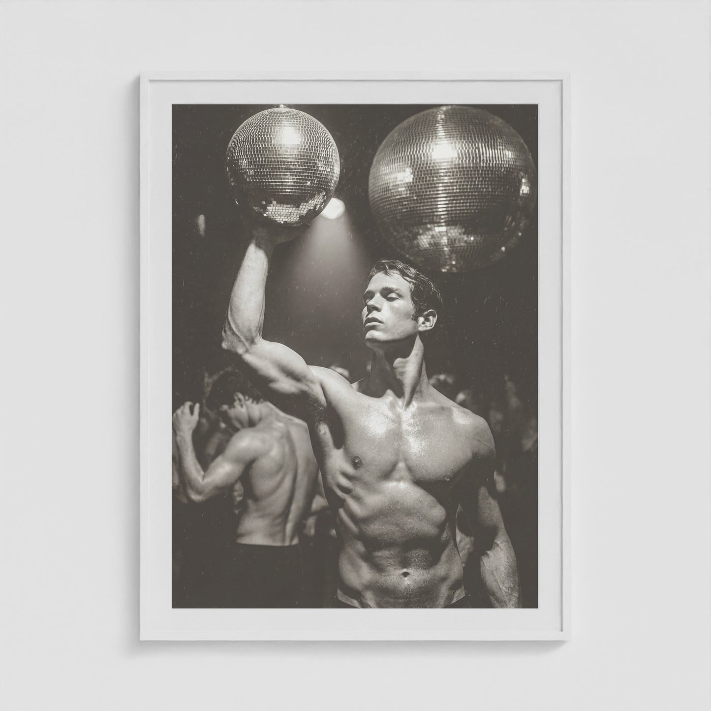 Fire Island Vintage - No. 2 36x48 White Portrait Box Frame