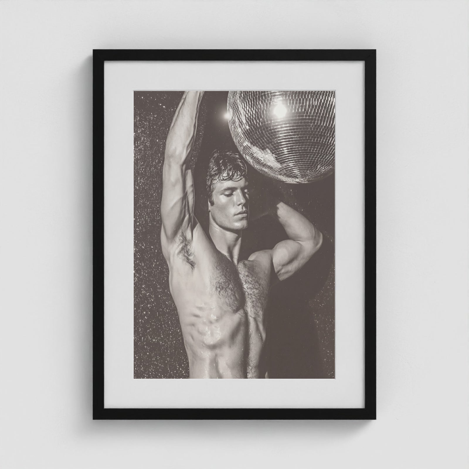Fire Island Vintage - No. 3 18x24 Black Portrait Box Frame