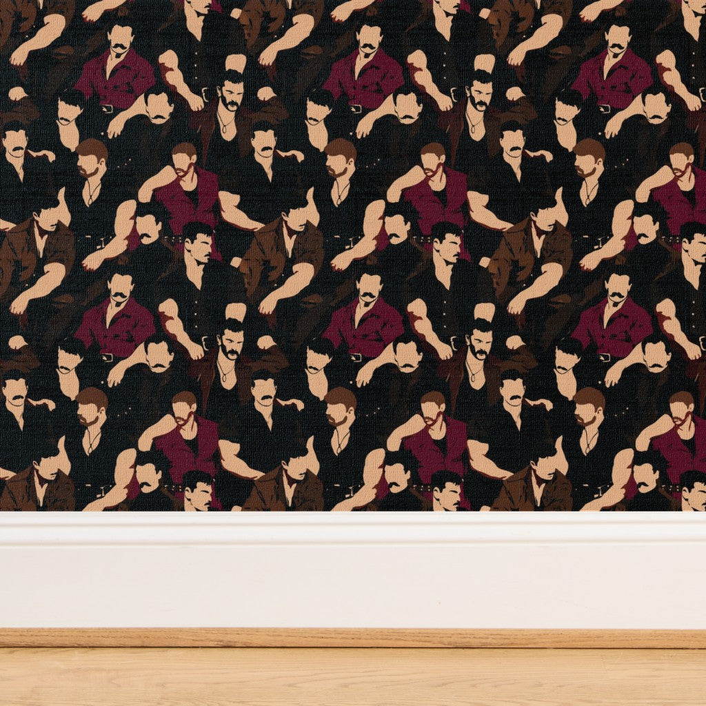 Woven natural grasscloth substrate