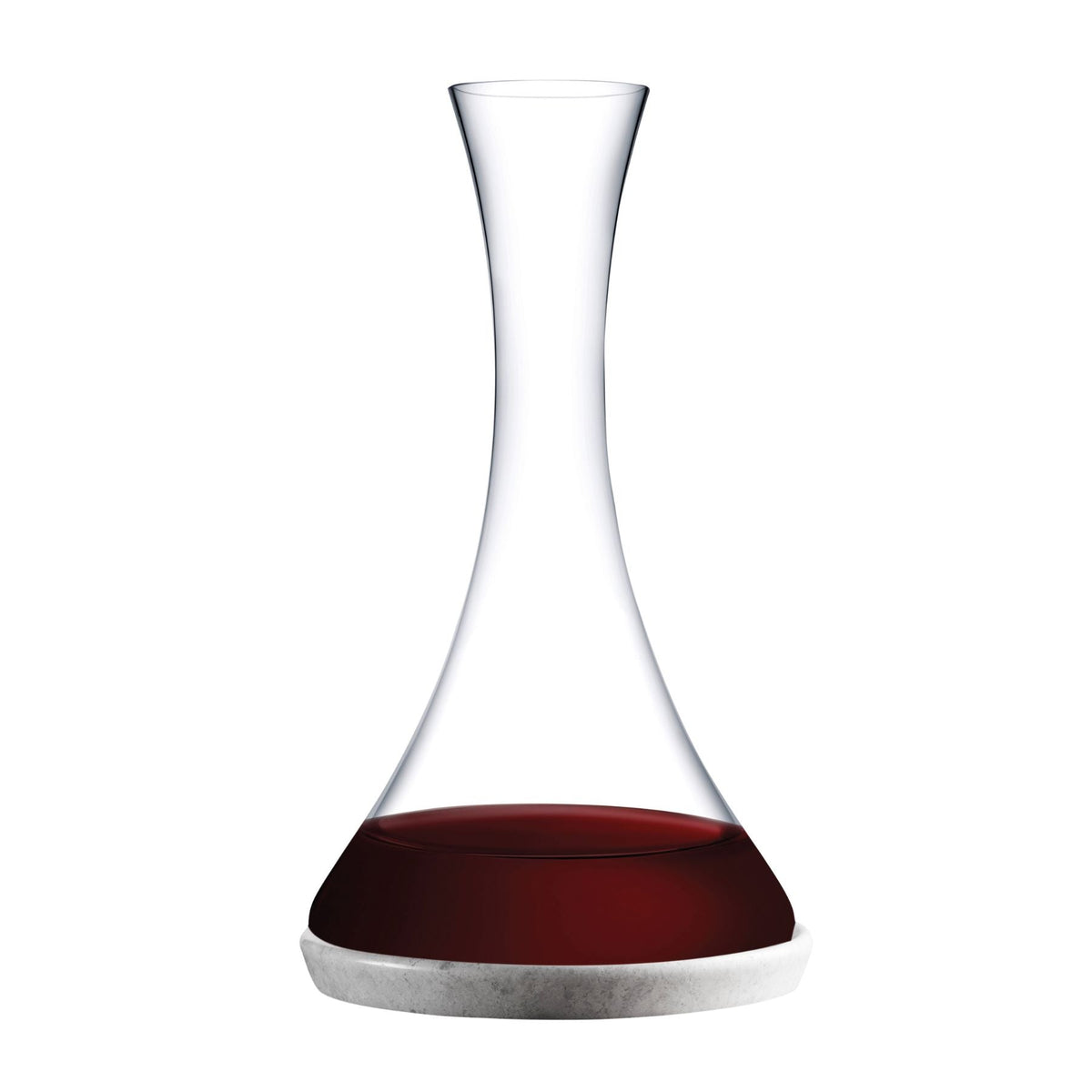 Close up detail of Jazz Wine Decanter with Marble Base | Provenance & Patina