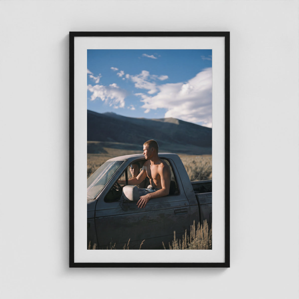 Pickup 24x36 Black Portrait Box Frame
