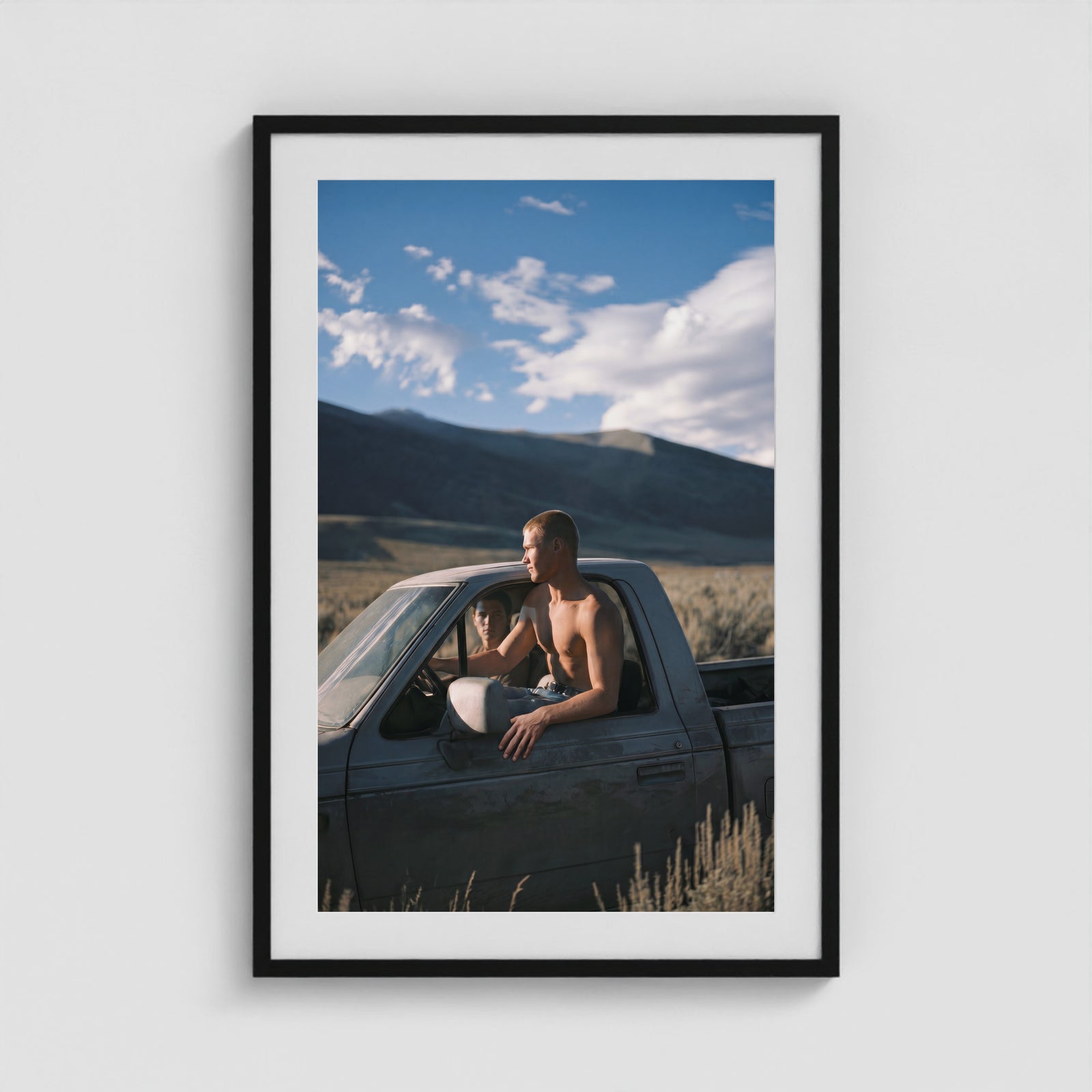 Pickup 24x36 Black Portrait Box Frame