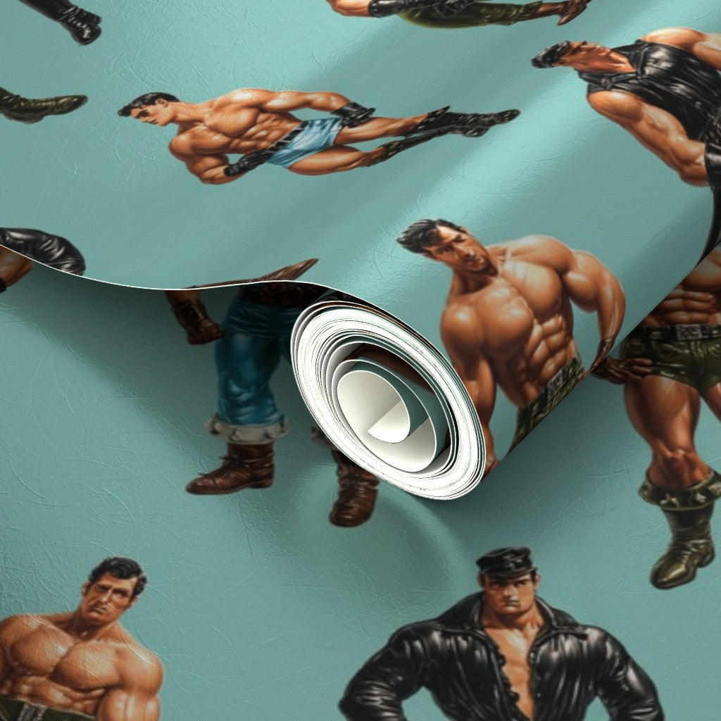 Close-up detailing the pearlescent light-reflective finish of the silver metallic wallpaper substrate.