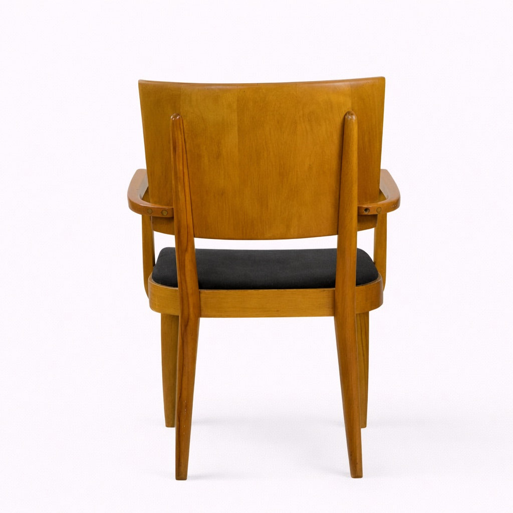 Midcentury Sculptural Wood Chair