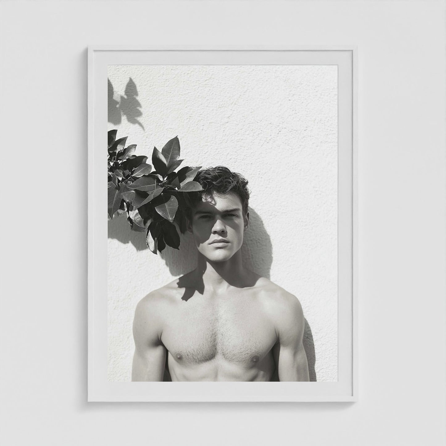 Wallflower 36x48 White Portrait Box Frame
