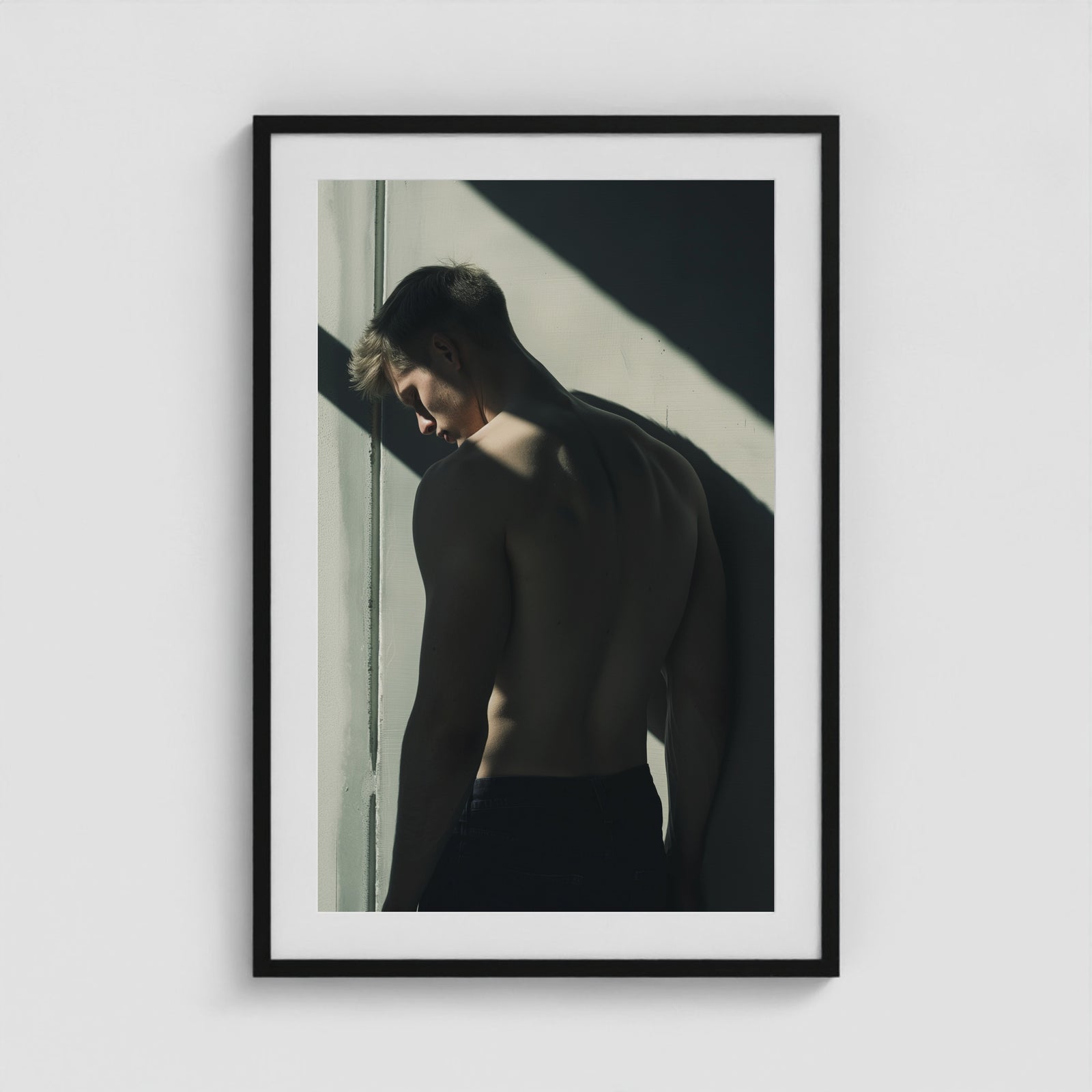Youth 24x36 Black Portrait Box Frame
