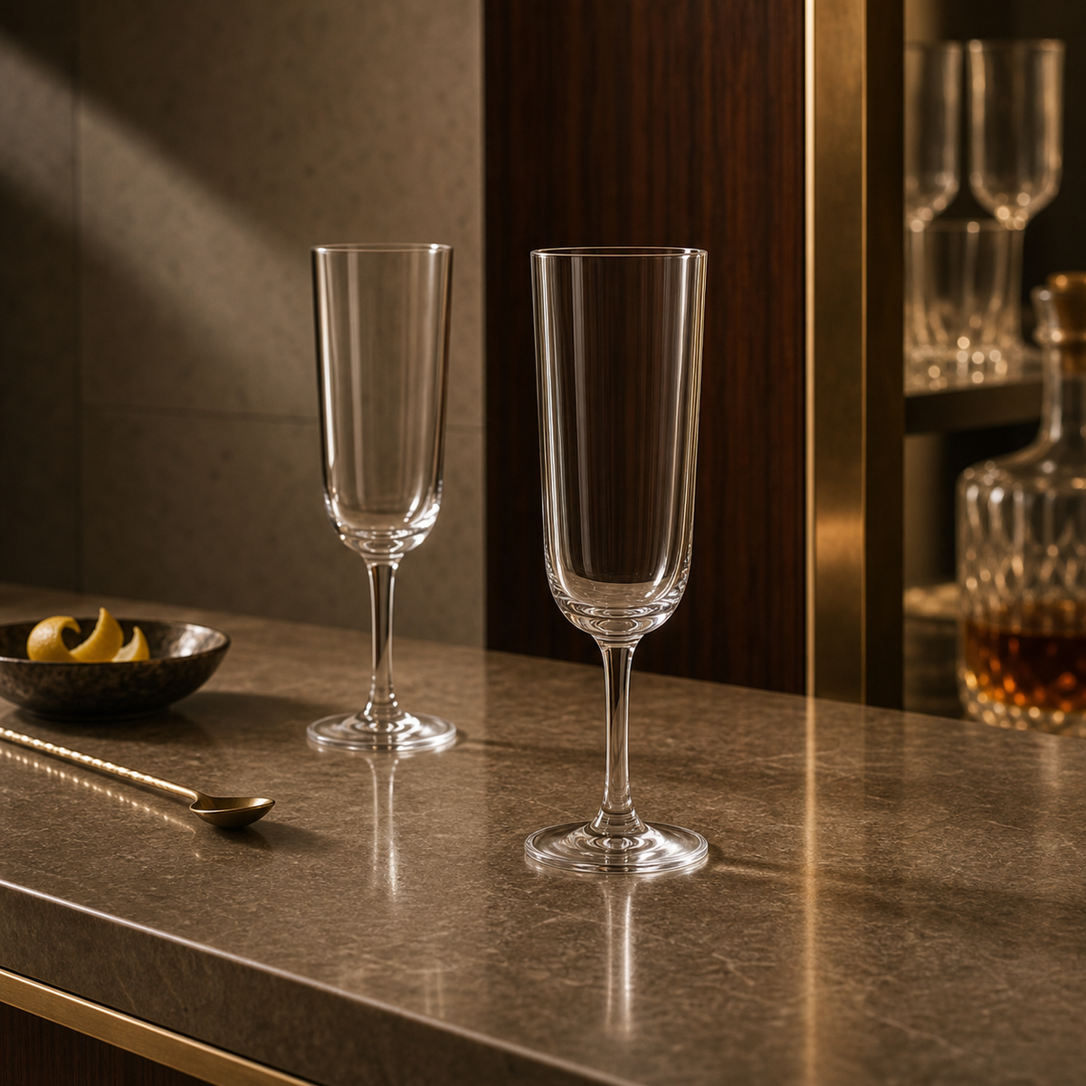 Bar/Giani Set of 2 Cocktail Glass Long Stem editorial product cover