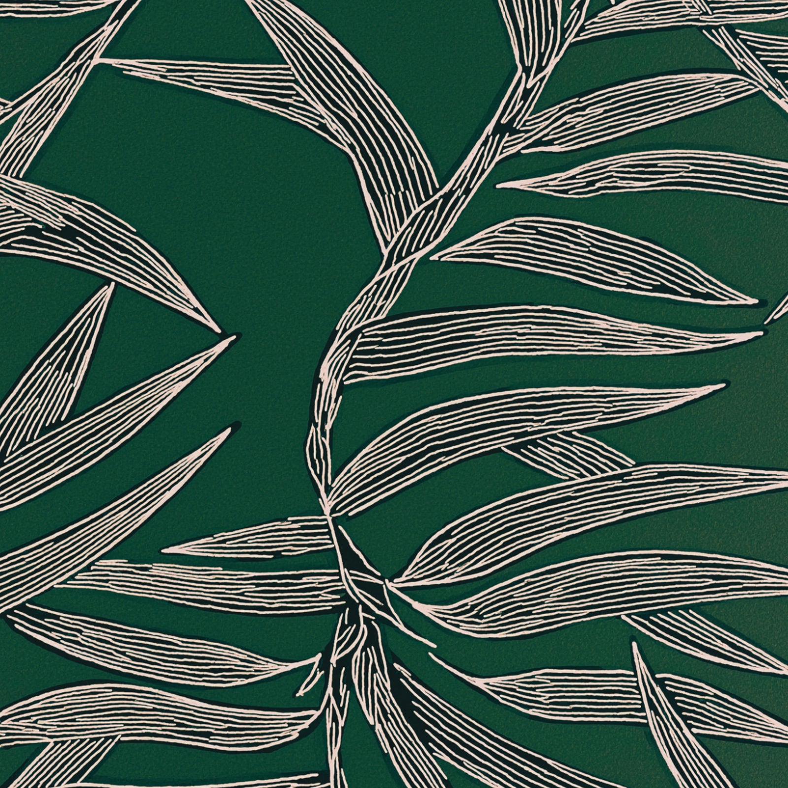 Alternate view of Bamboo Wallpaper — Verdant | Provenance & Patina