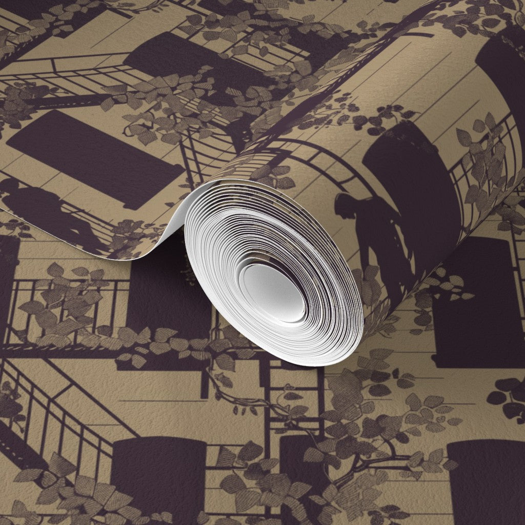 Alternate view of Village People Wallpaper | Provenance & Patina