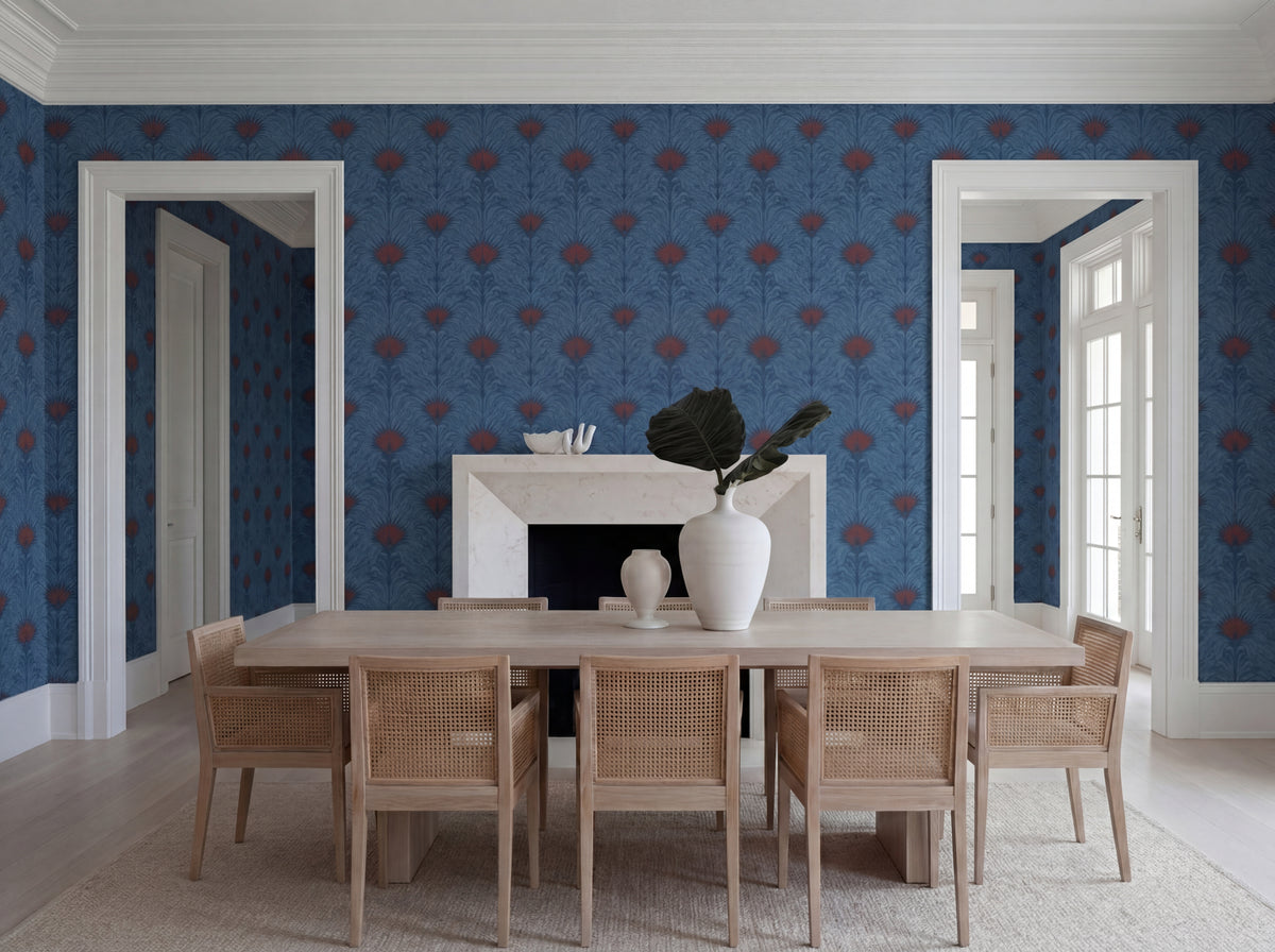Close up detail of Sea Spray Wallpaper | Provenance & Patina