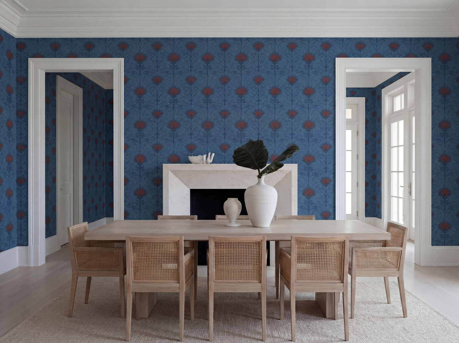 Close up detail of Sea Spray Wallpaper | Provenance & Patina