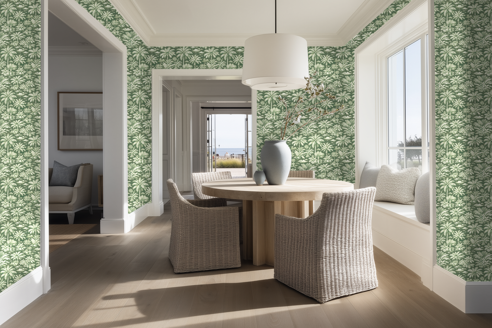 Alternate view of Palmy Weather Wallpaper | Provenance & Patina
