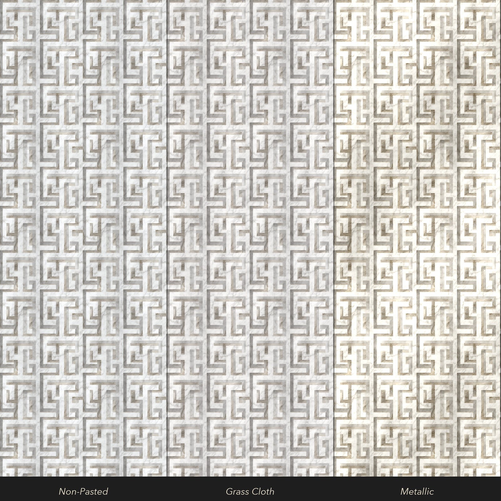Alternate view of Greek Key Wallpaper | Provenance & Patina