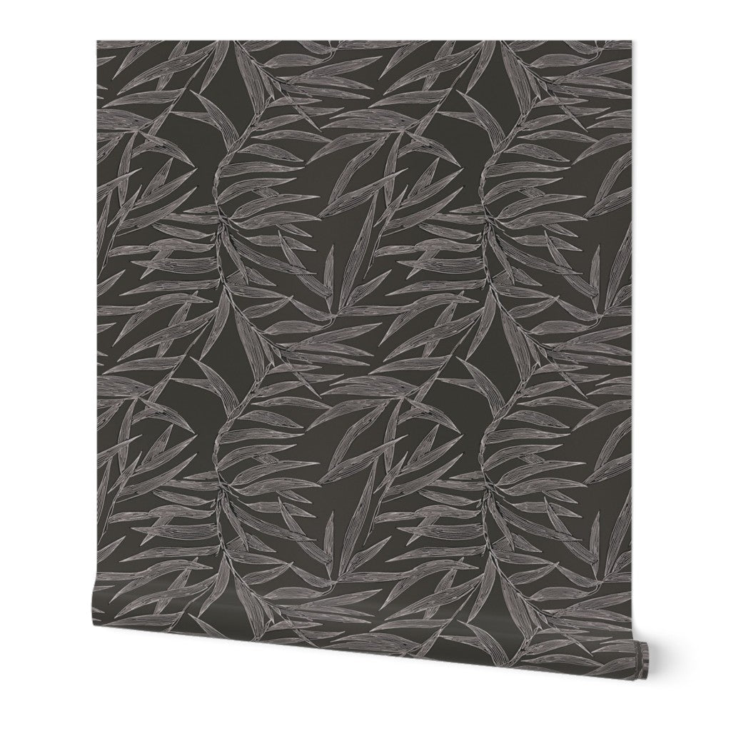 Alternate view of Bamboo Wallpaper — Mineral | Provenance & Patina