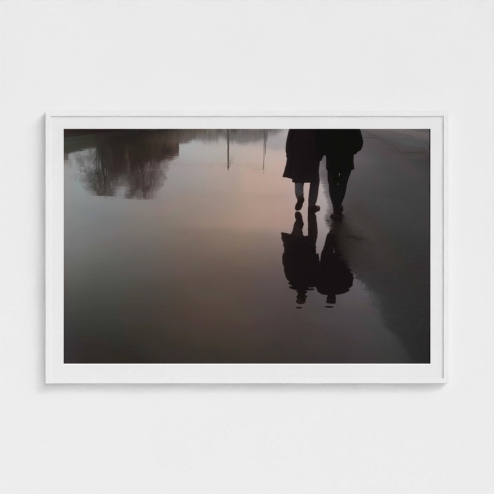 Urban Reflections Walkers in Soft Grey Pavement