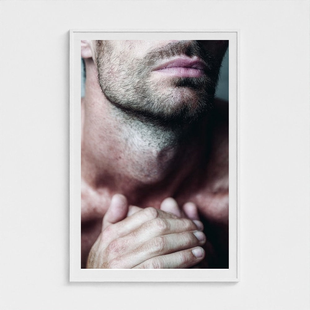 Contemplative Male Portrait in Soft Tonal Light