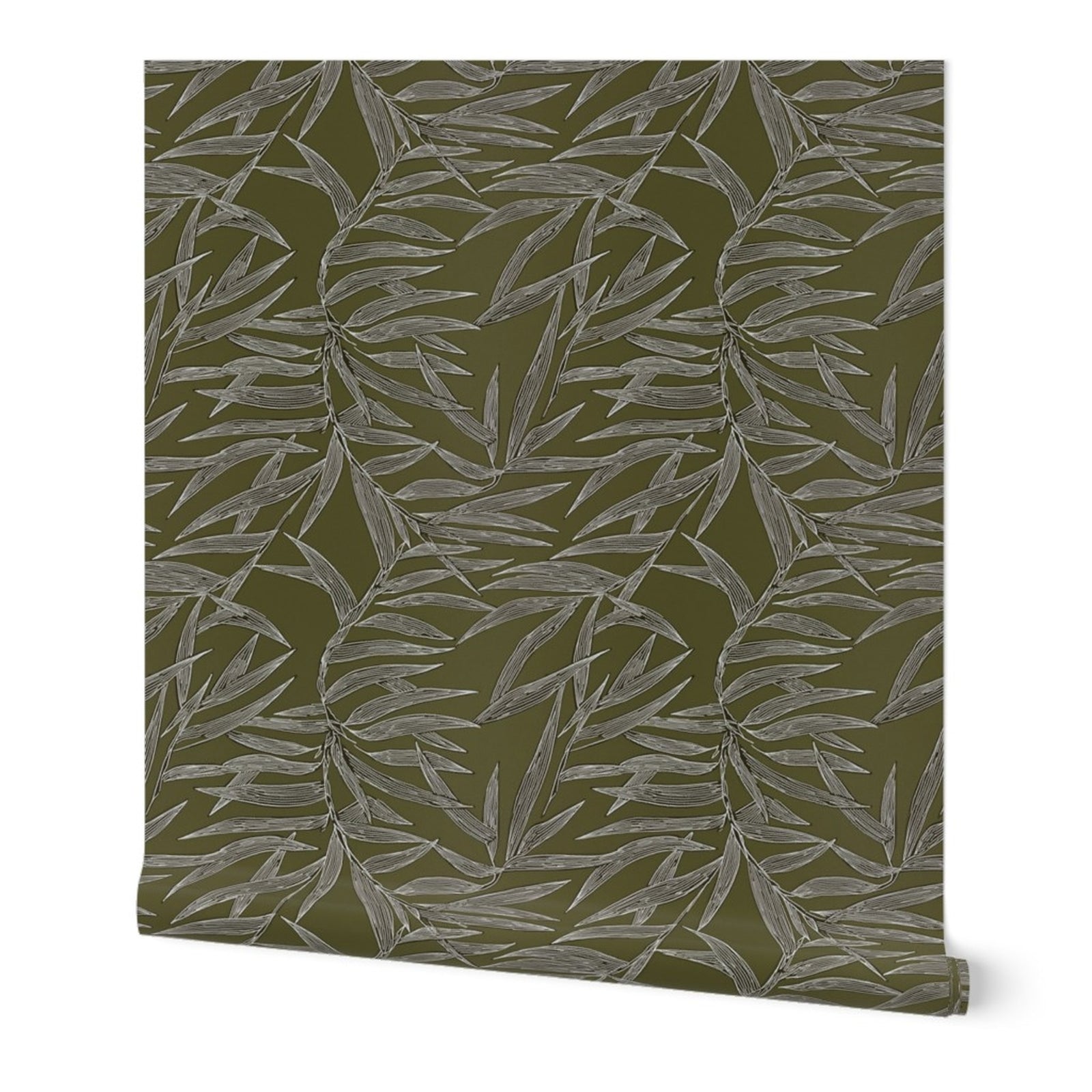 Product shot of Bamboo Wallpaper — Verdant | Provenance & Patina