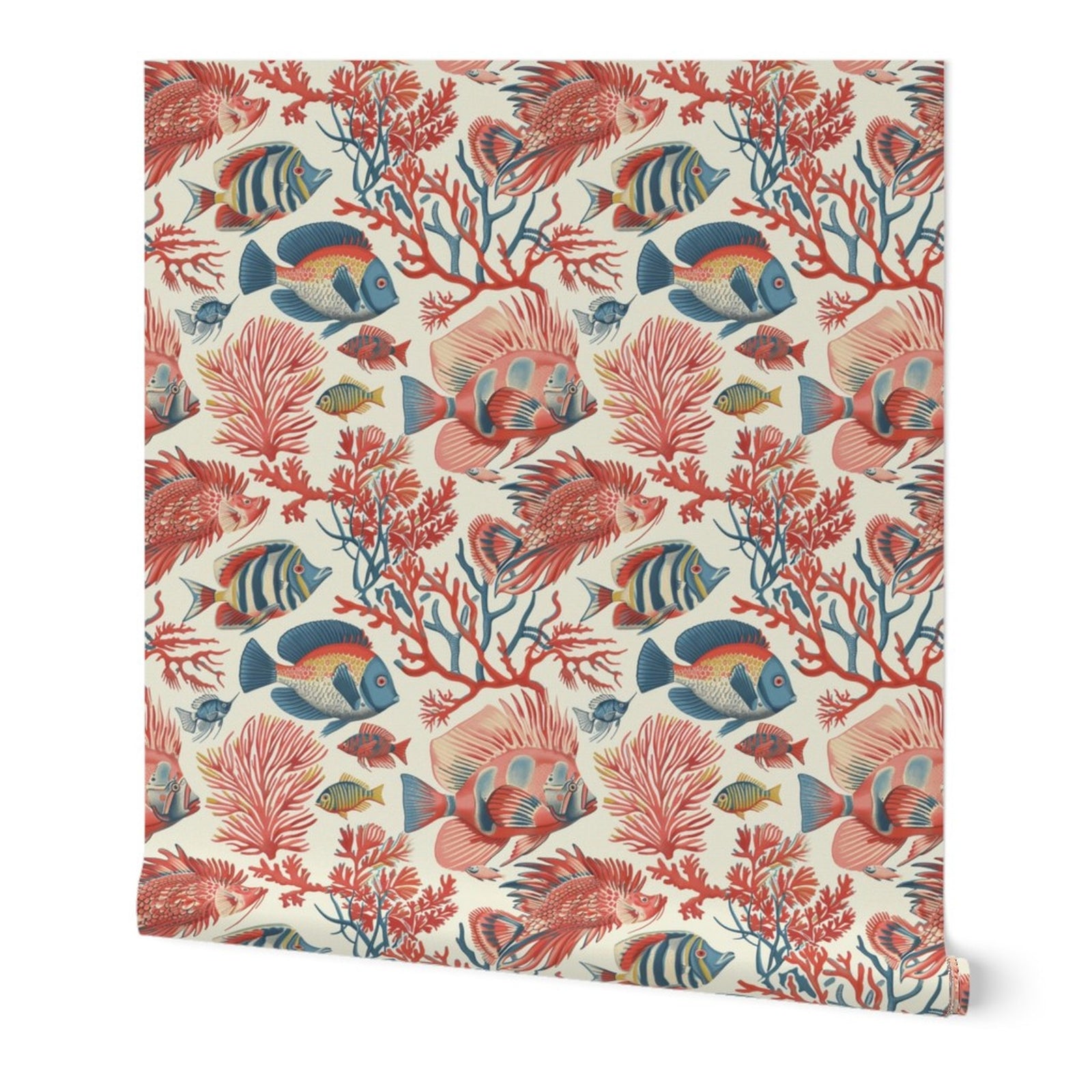 Red Fish Blue Fish - Off White — 01 Hero Roll