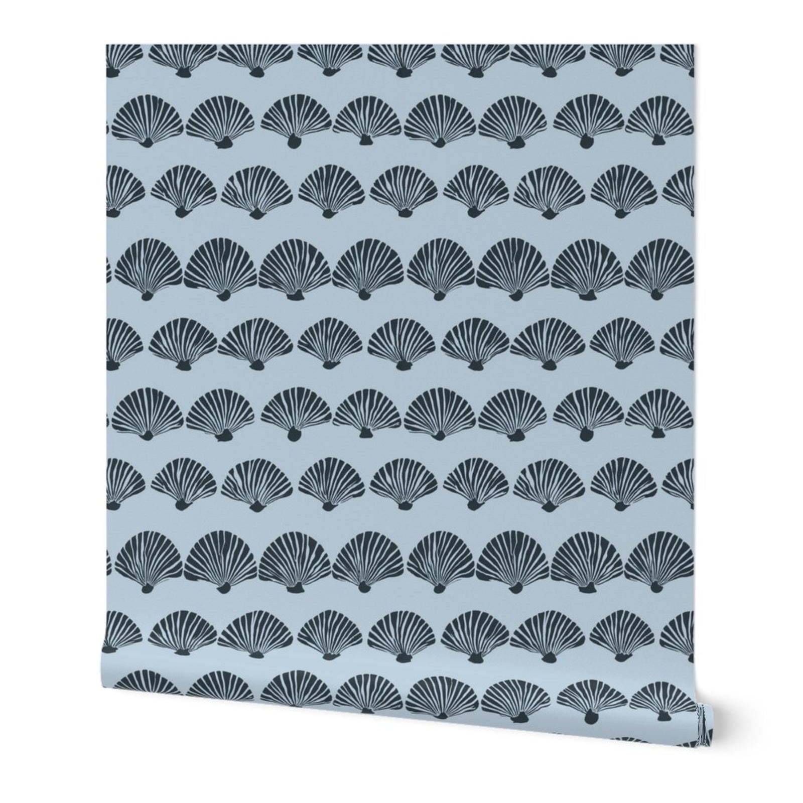 Modern Scallop - Blue — 01 Hero Roll