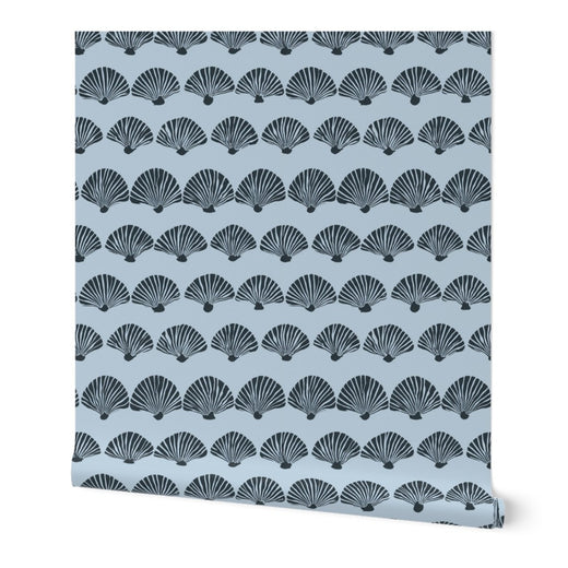 Modern Scallop - Blue — 01 Hero Roll