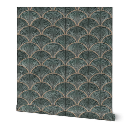 Fish Scale - Teal — 01 Hero Roll