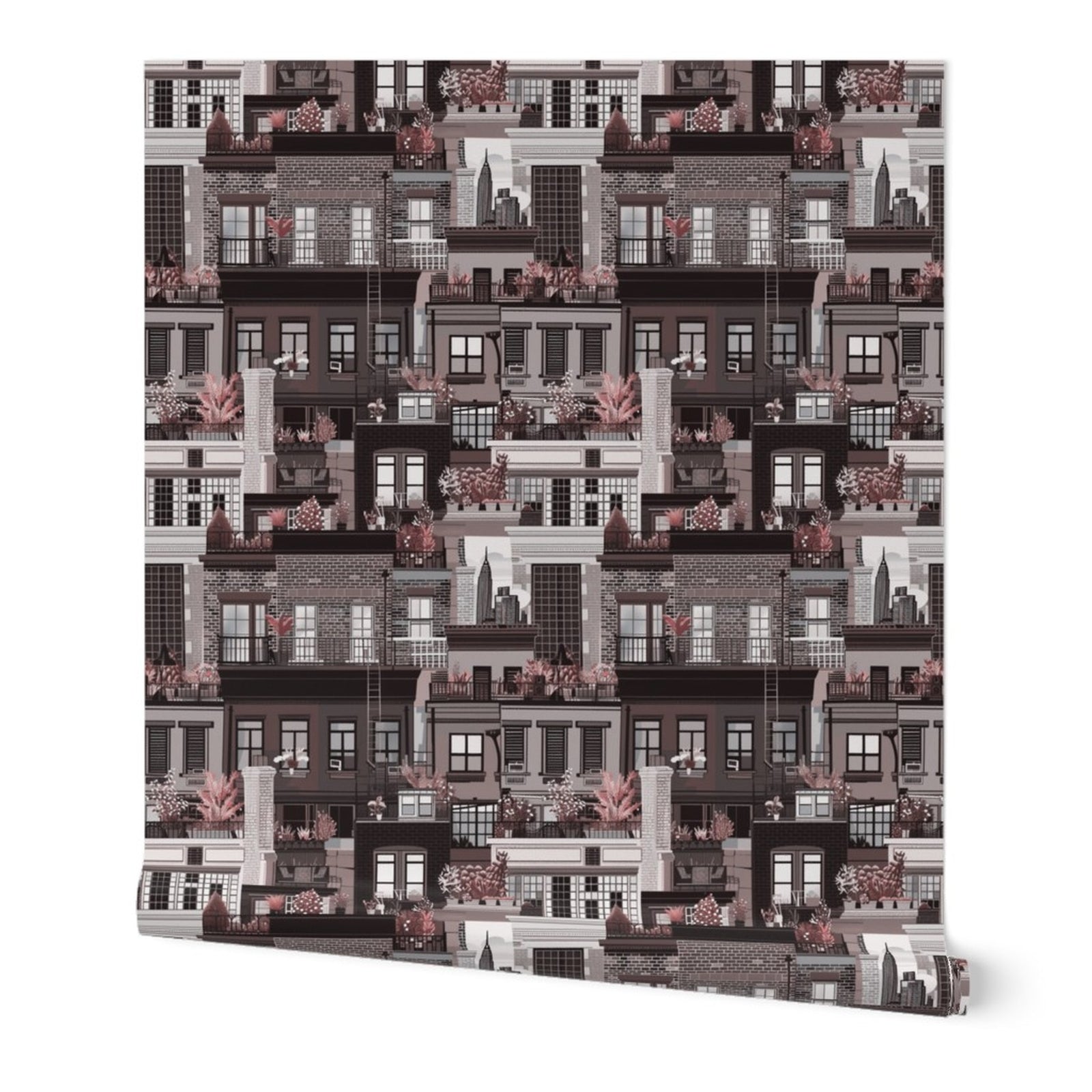 West Village Rooftops - Oxblood — 01 Hero Roll
