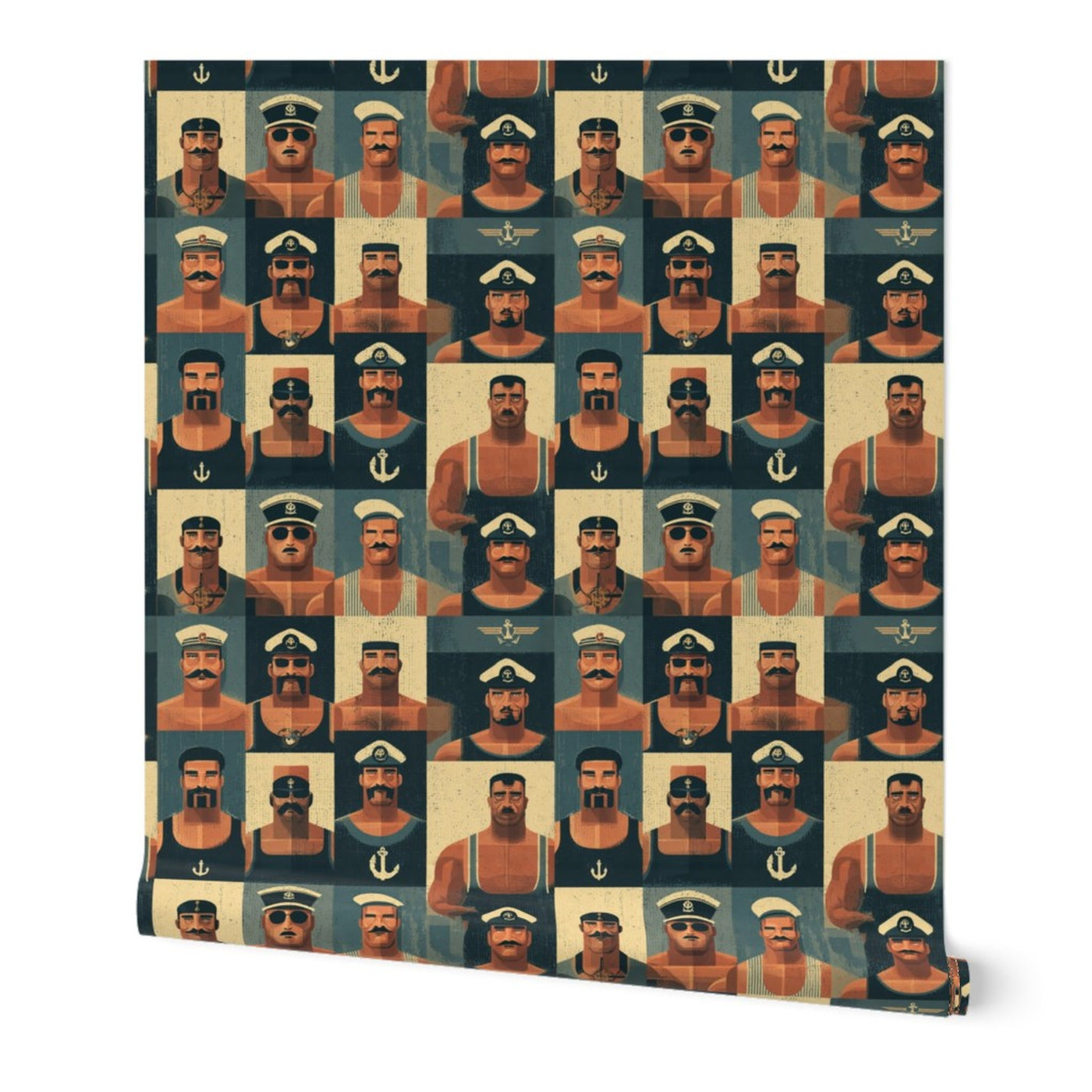 Ahoy Sailor - Navy — 01 Hero Roll