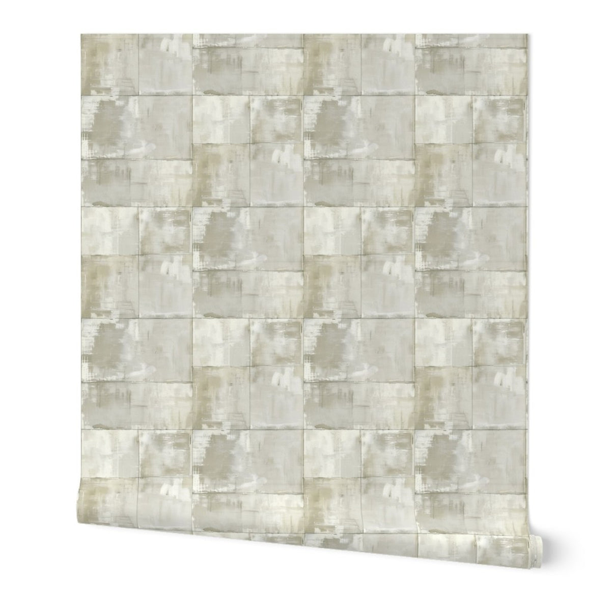 Matte Limewash Panel Grid - Natural — 01 Hero Roll