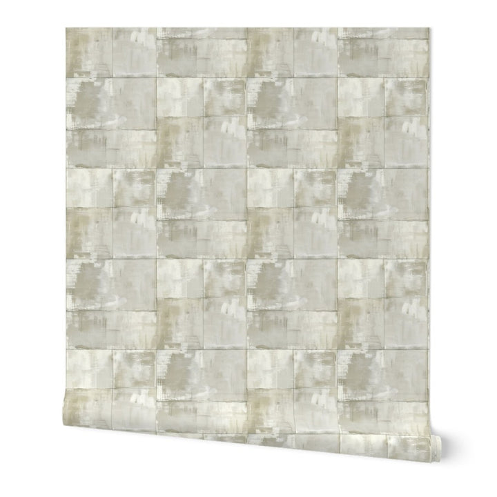 Matte Limewash Panel Grid - Natural — 01 Hero Roll