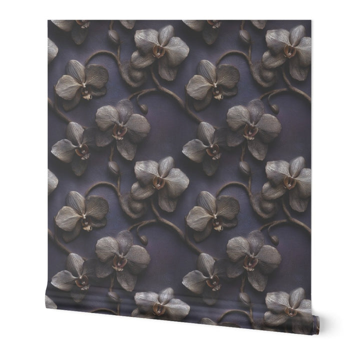 Metallic Purple Orchids Purple — Hero Roll