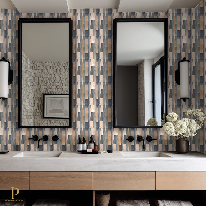 Linear Saturated Colors Ink — Room Mockup