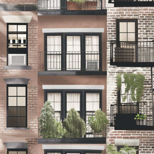 Planted Fire Escapes - Red Brick — 07 Detail Macro