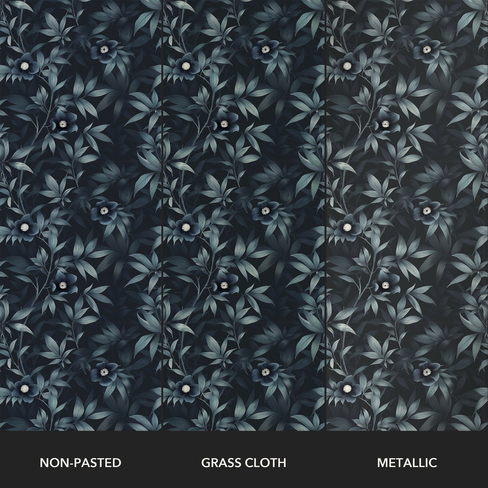 Midnight Bloom Garden – Midnight – Paper Types